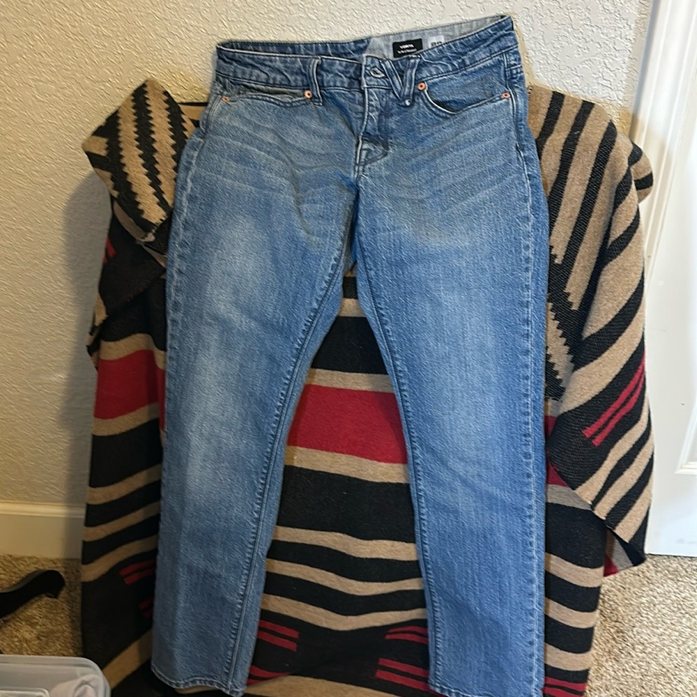 Volcom Vorta Slim Straight Jeans Sz 28
